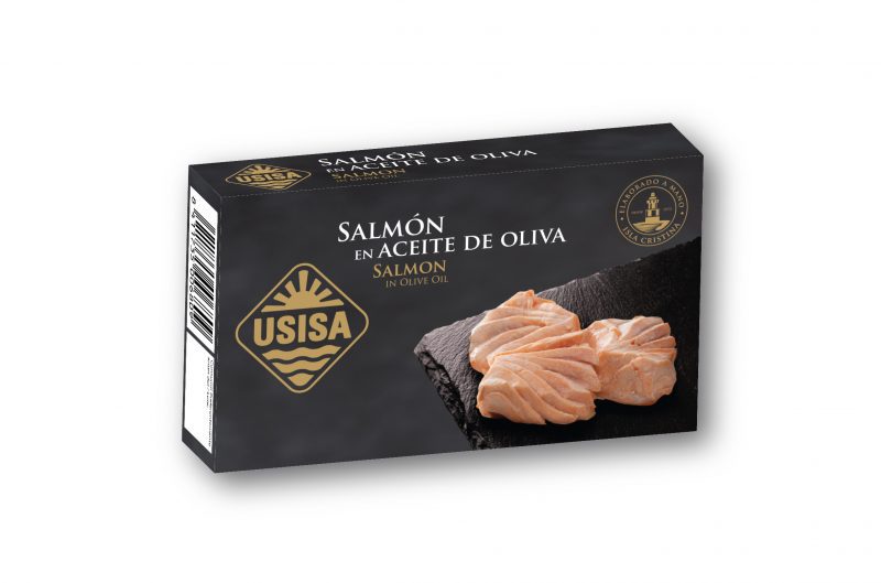 Salmón en aceite de oliva USISA 60gr.