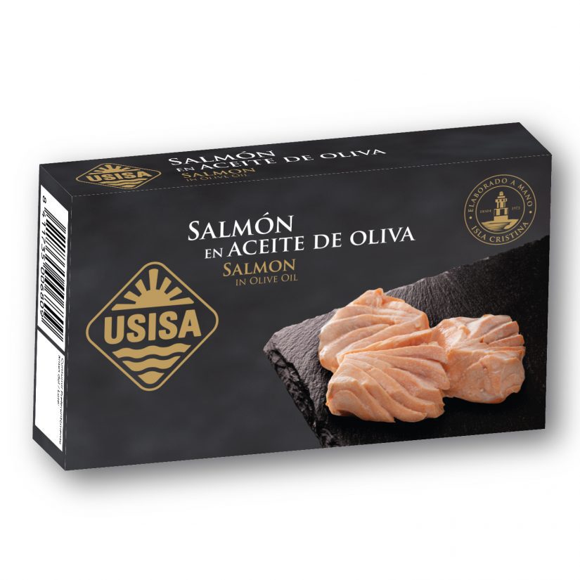 Salmón en aceite de oliva USISA 60gr. - Imagen 3