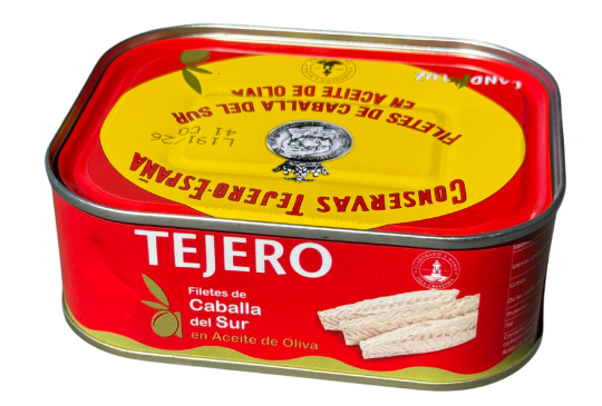 Filetes de Caballa del Sur en Aceite de Oliva TEJERO 220 gr Filetes de Caballa del Sur en Aceite de Oliva TEJERO 220 gr