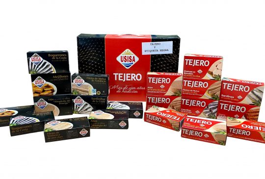 Surtido variado 20 latas marcas USISA-TEJERO