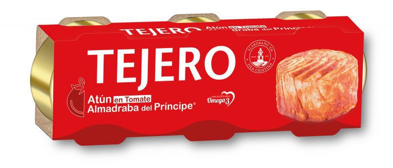 Atún Almadraba del Principe en Tomate TEJERO PACK 3x80gr. (240gr.)