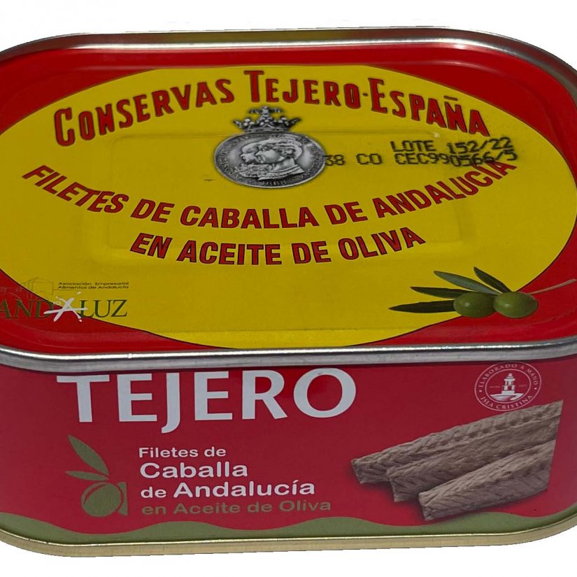 Filetes de Caballa de Andalucía en Aceite de Oliva TEJERO RR335