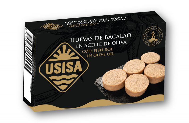 USISA Cod Roe in Olive Oil 120g.