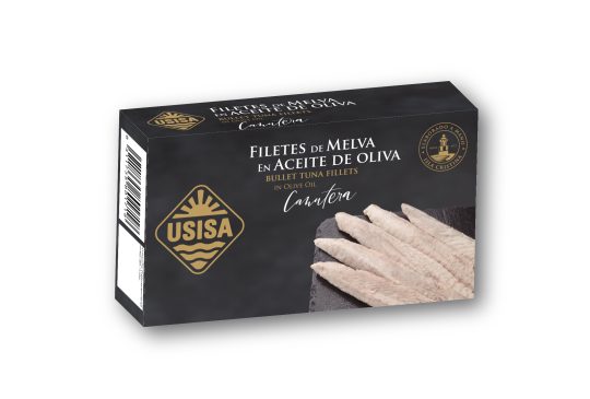 Filetes de Melva Canutera en Aceite de Oliva USISA 80gr.