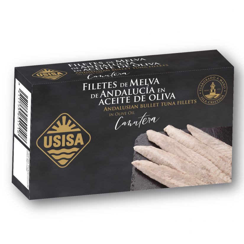 USISA - Andalusian ´Canutera´ Frigate Mackerel Fillets in Olive Oil 125g. - Image 3