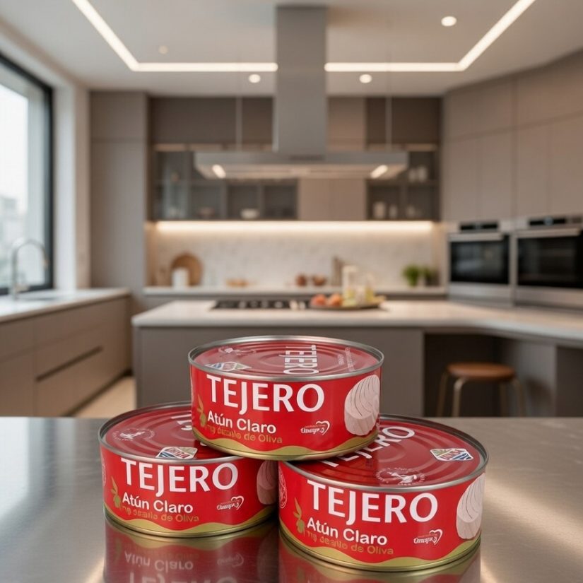 Atún claro en aceite oliva TEJERO 618 gr. - Imagen 2