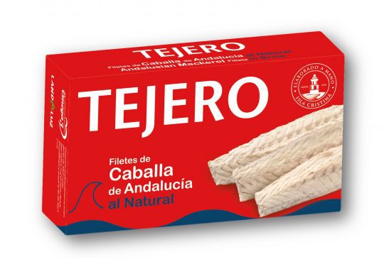 Filetes de Caballa de Andalucía al natural TEJERO RR.125