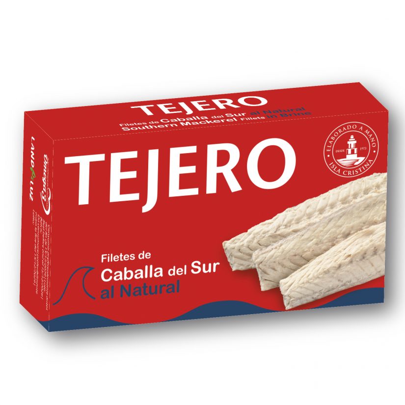 Filetes de Caballa del Sur al natural TEJERO 80gr - Imagen 4