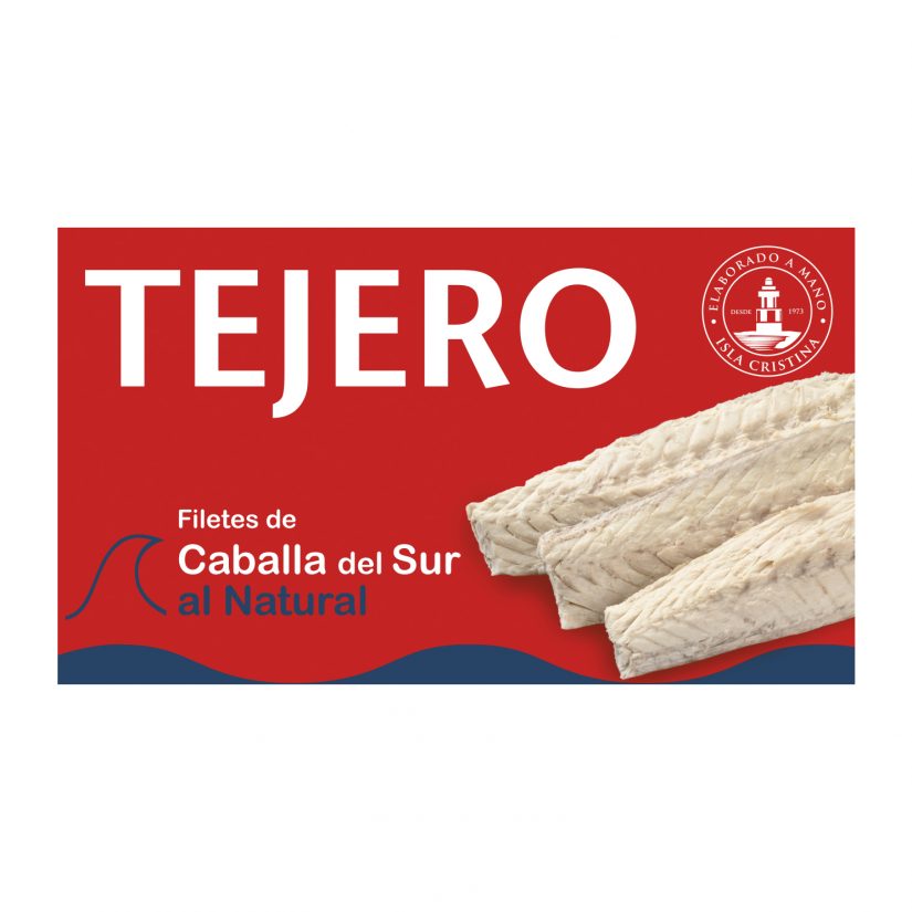 Filetes de Caballa del Sur al natural TEJERO 80gr - Imagen 5