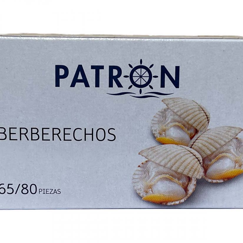 Berberechos Gran Selección PATRON 65/80 piezas