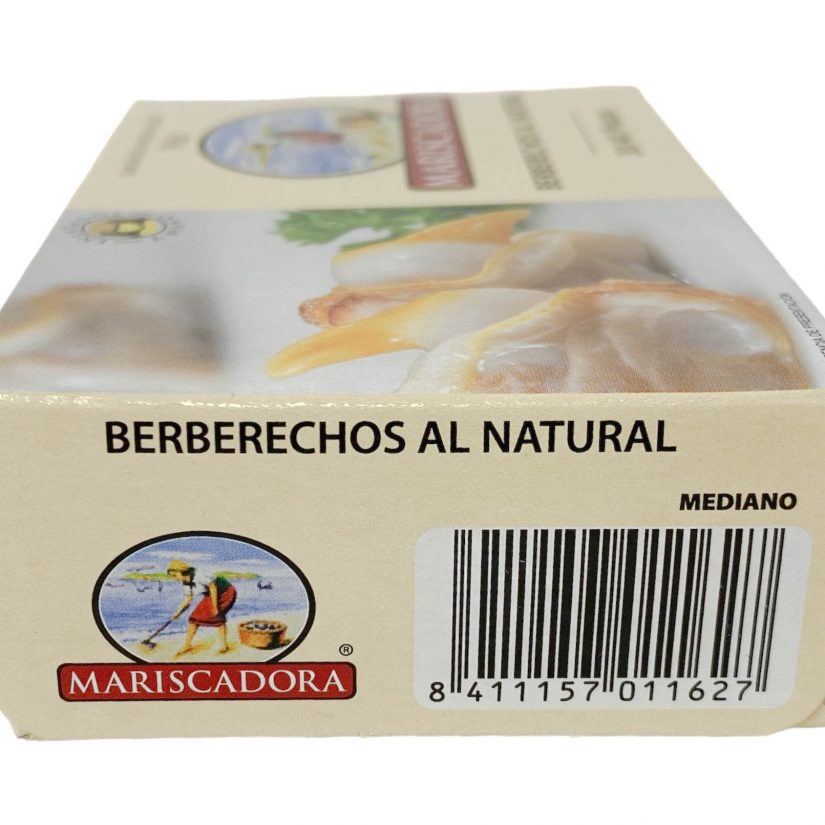 Berberechos al natural Mariscadora 30/40 Piezas
