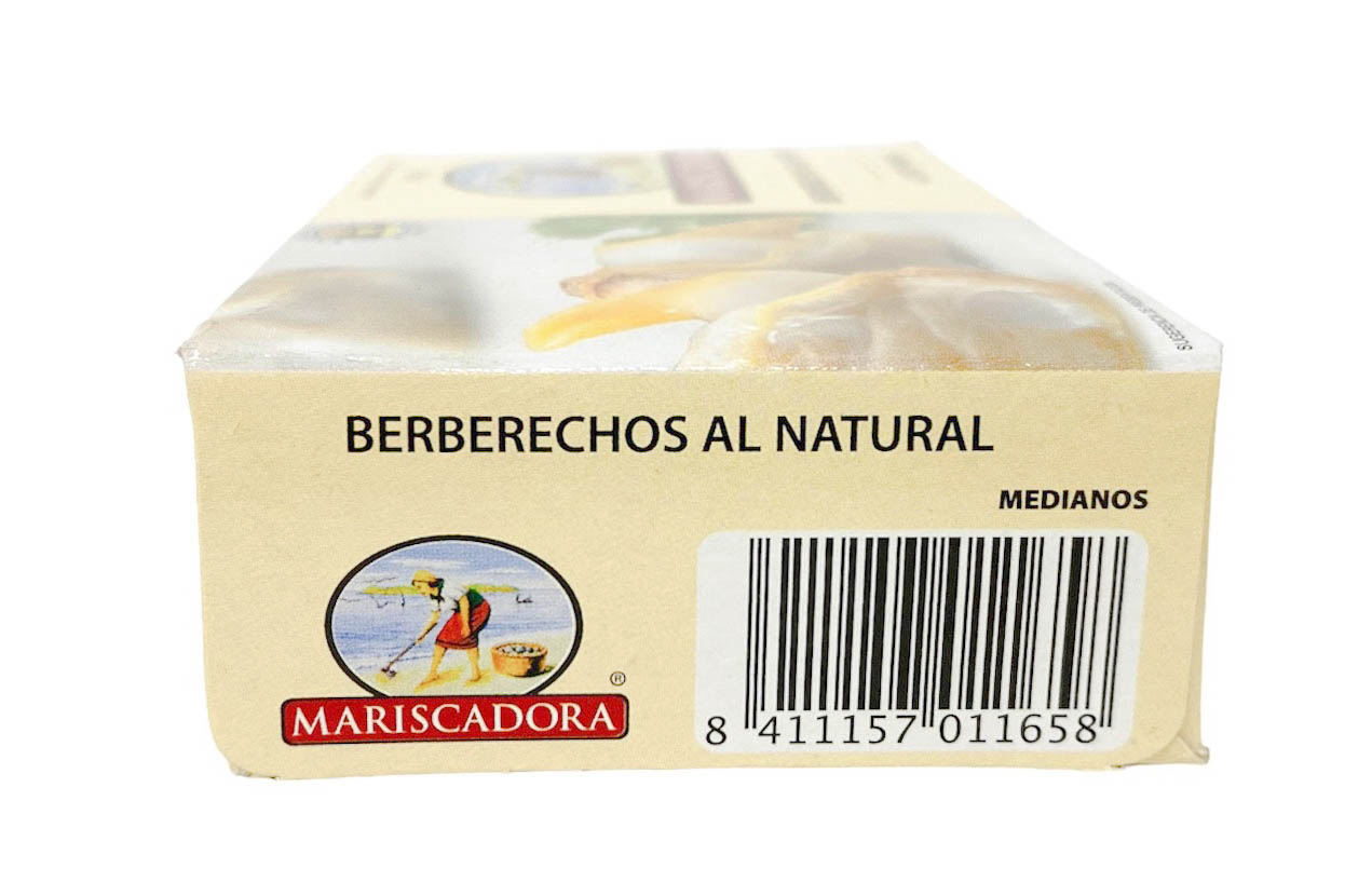 Berberechos al natural Mariscadora 45/55 Piezas