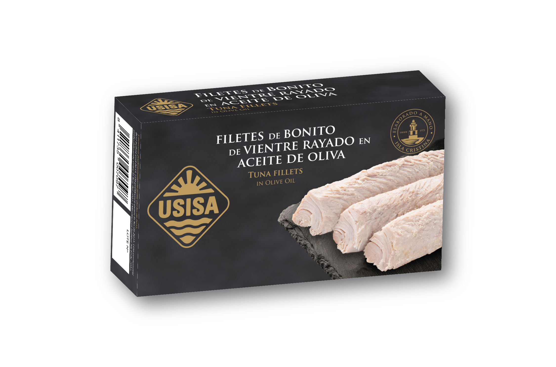 USISA – Striped Bonito Fillets in Olive Oil 80g USISA - Striped Bonito Fillets in Olive Oil 80g - Image 5