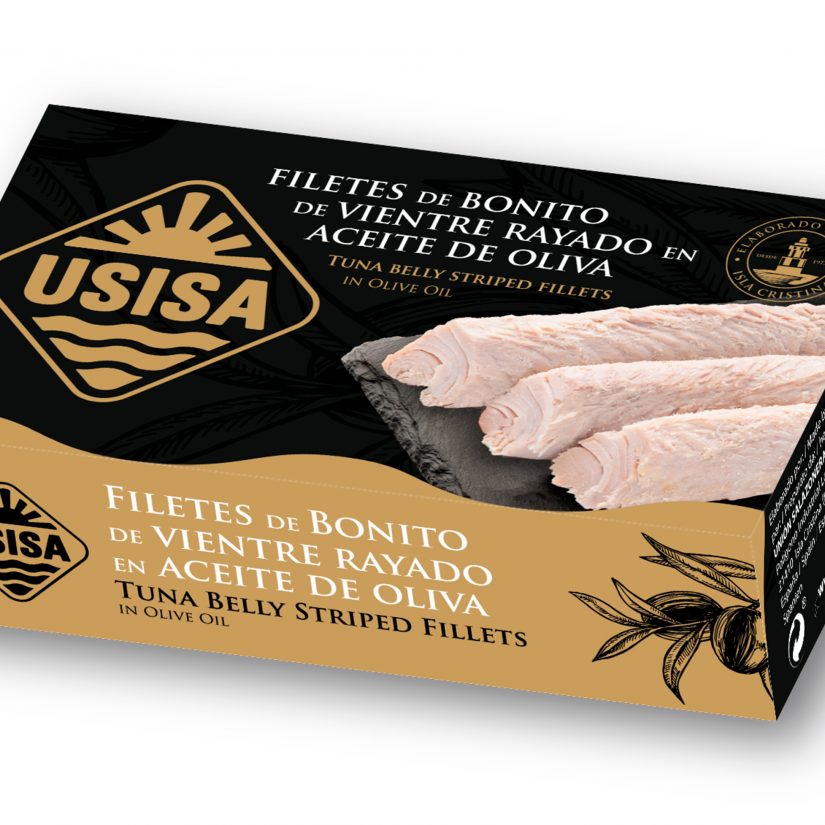 USISA - Striped Bonito Fillets in Olive Oil 80g - Image 4