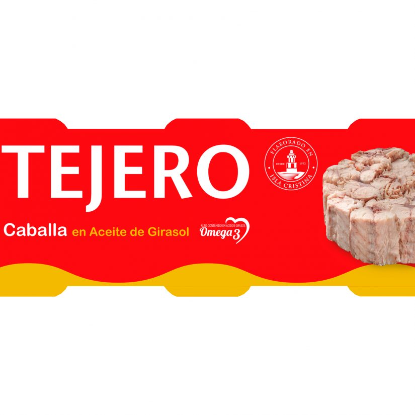 Mackerel in Sunflower Oil TEJERO PACK 3X52g (156g) - Image 2