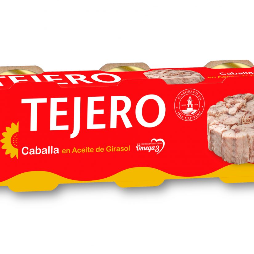 Mackerel in Sunflower Oil TEJERO PACK 3X52g (156g) - Image 3