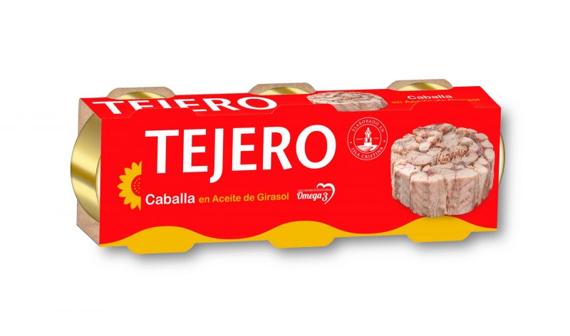 Mackerel in Sunflower Oil TEJERO PACK 3X52g (156g)