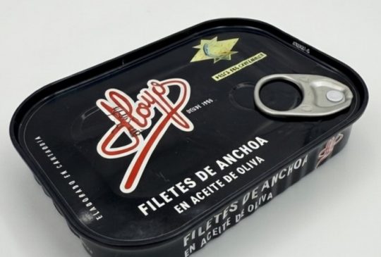 Filetes de anchoa en aceite de oliva. 80gr.