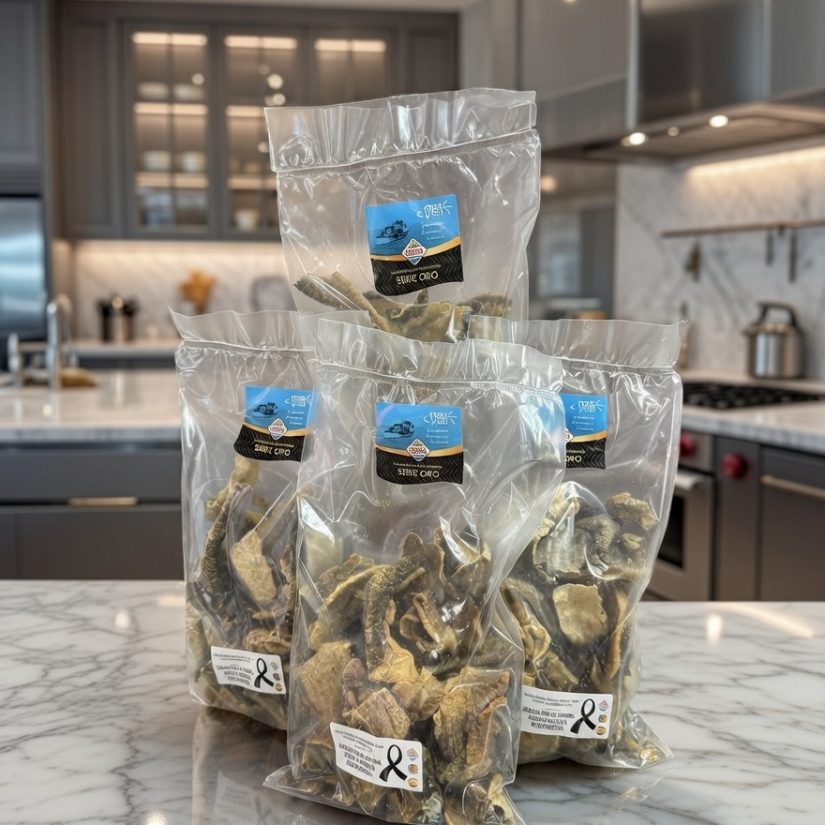 Cortezas de Bacalao fritas - Bolsa 100gr - Imagen 2