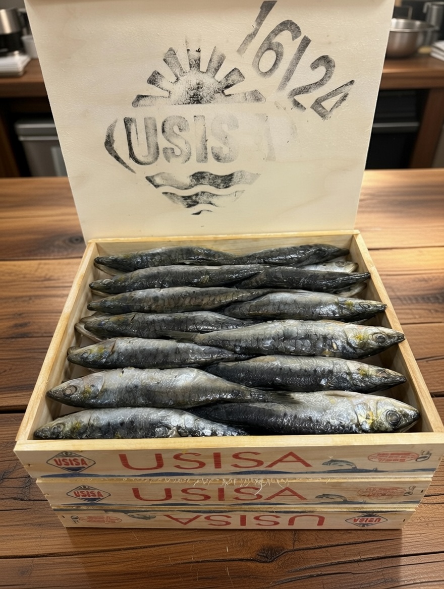Caja de 24-28 Sardinas en salazón Caja de 24-28 Sardinas en salazón - Imagen 2