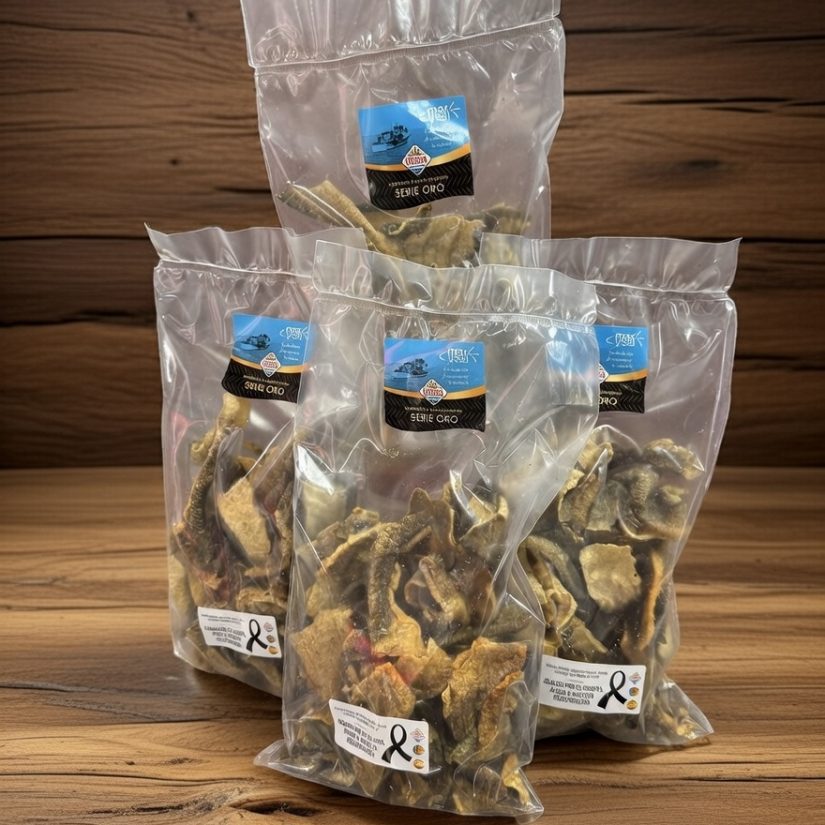 Cortezas de Bacalao fritas - Bolsa 100gr - Imagen 5