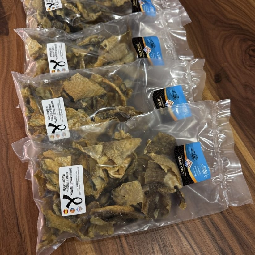 Cortezas de Bacalao fritas - Bolsa 100gr - Imagen 6