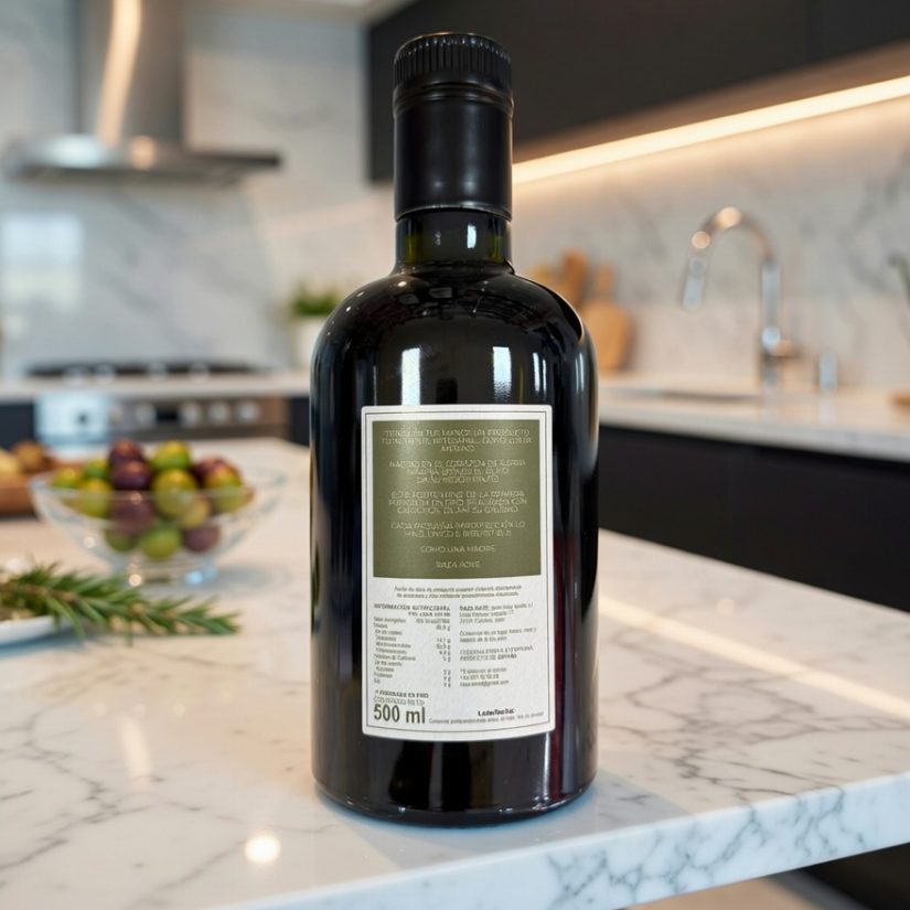 Aceite de Oliva Virgen Extra Ecológico Raza Aove 500ml - Imagen 9