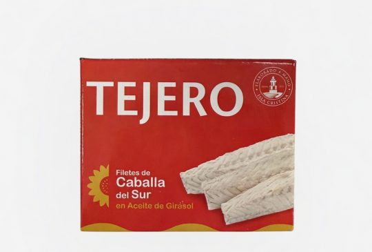 Filetes de Caballa del Sur en Aceite de Girasol TEJERO 160 gr Filetes de Caballa del Sur en Aceite de Girasol TEJERO 160 gr