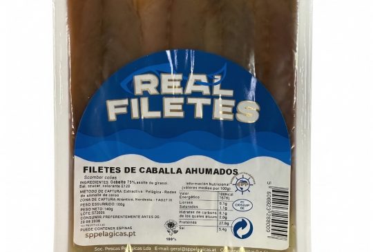 Filetes de caballa ahumados
