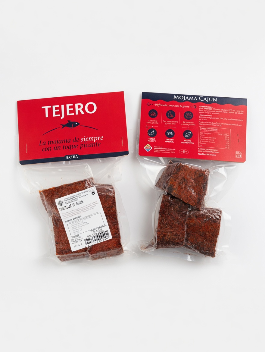 Cabecillas de Mojama Cajún TEJERO 350-400gr aproximadamente Cabecillas de Mojama Cajún TEJERO 350-400gr aproximadamente
