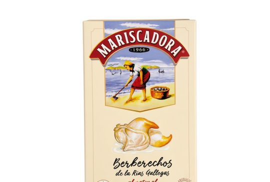 Berberechos al natural de las rías gallegas Mariscadora 45/55 Piezas